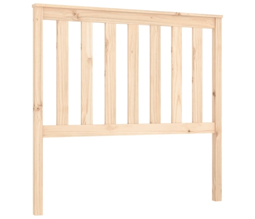 Cabecero de cama madera maciza de pino 106x6x101 cm