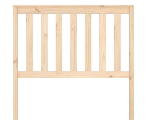 Cabecero de cama madera maciza de pino 106x6x101 cm