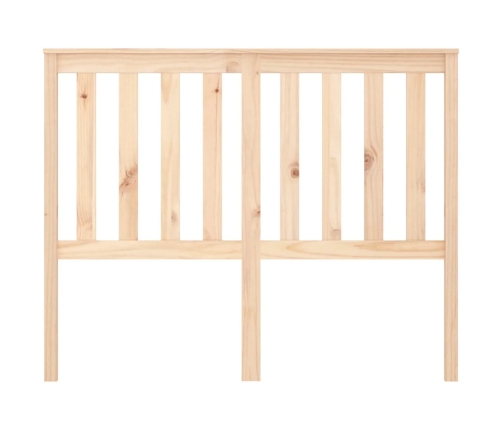 Cabecero de cama madera maciza de pino 126x6x101 cm