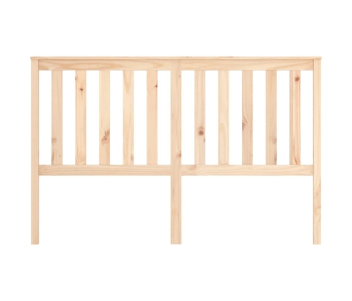 Cabecero de cama madera maciza de pino 156x6x101 cm