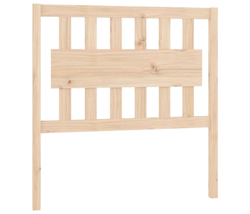 Cabecero de cama madera maciza de pino 95,5x4x100 cm