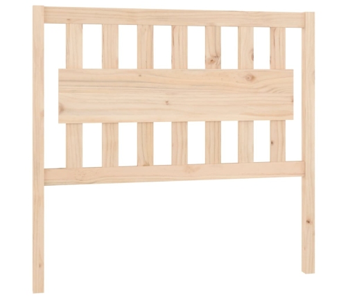 Cabecero de cama madera maciza de pino 105,5x4x100 cm