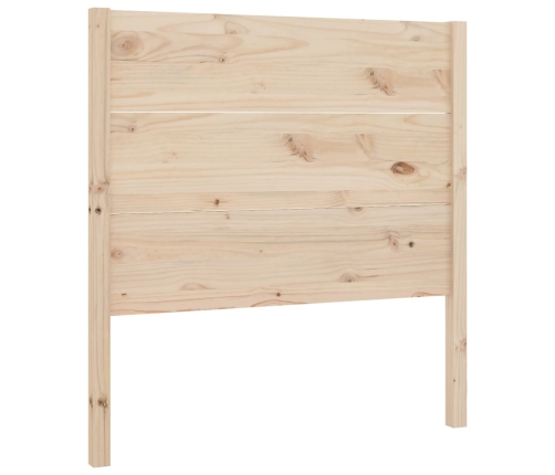 Cabecero de cama madera maciza de pino 81x4x100 cm