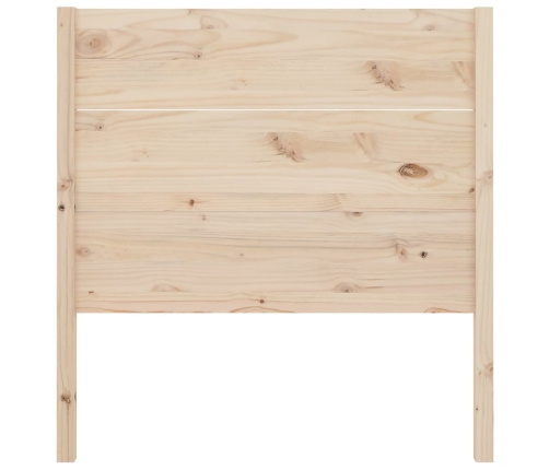 Cabecero de cama madera maciza de pino 81x4x100 cm