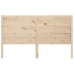 vidaXL Cabecero madera maciza de pino 146x4x100 cm