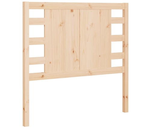 Cabecero de cama madera maciza de pino 96x4x100 cm