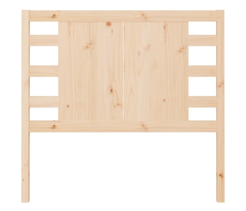 Cabecero de cama madera maciza de pino 96x4x100 cm