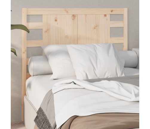 Cabecero de cama madera maciza de pino 96x4x100 cm