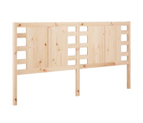 Cabecero de cama madera maciza de pino 186x4x100 cm