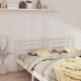 Cabecero de cama madera maciza de pino blanco 166x4x100 cm