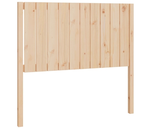 vidaXL Cabecero de cama madera maciza de pino 105,5x4x100 cm