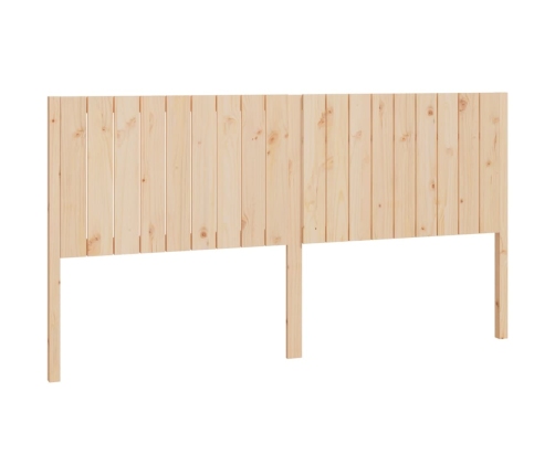 Cabecero de cama madera maciza de pino 185,5x4x100 cm