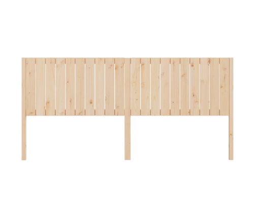 Cabecero de cama madera maciza de pino 205,5x4x100 cm