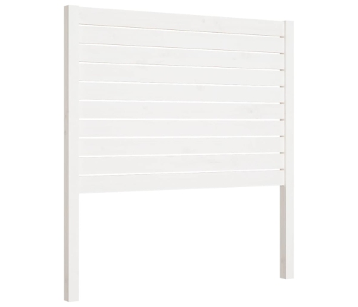 Cabecero de cama madera maciza de pino blanco 81x4x100 cm