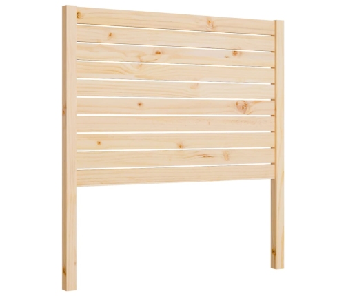 Cabecero de cama madera maciza de pino 96x4x100 cm