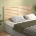 vidaXL Cabecero de cama madera maciza de pino 156x4x100 cm