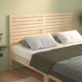 Cabecero de cama madera maciza de pino 156x4x100 cm