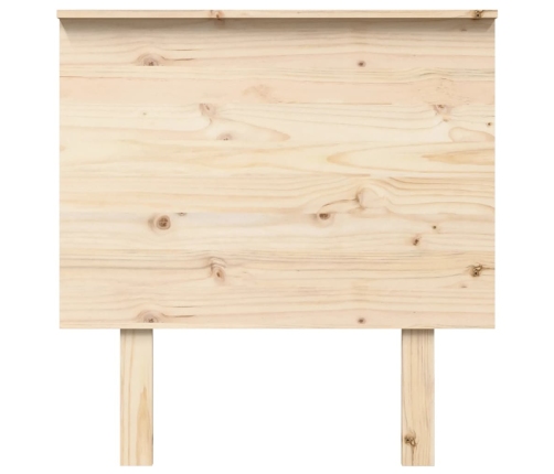 Cabecero de cama madera maciza de pino 79x6x82,5 cm