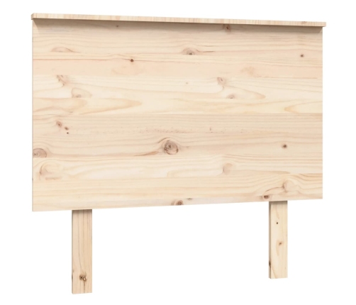 Cabecero de cama madera maciza de pino 94x6x82,5 cm