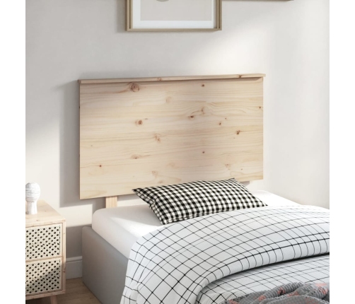 Cabecero de cama madera maciza de pino 94x6x82,5 cm