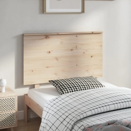 Cabecero de cama madera maciza de pino 94x6x82,5 cm