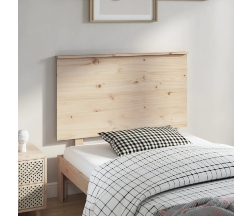 Cabecero de cama madera maciza de pino 94x6x82,5 cm