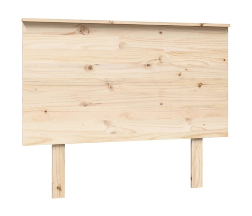 Cabecero de cama madera maciza de pino 104x6x82,5 cm