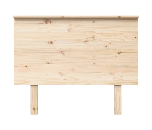 Cabecero de cama madera maciza de pino 104x6x82,5 cm