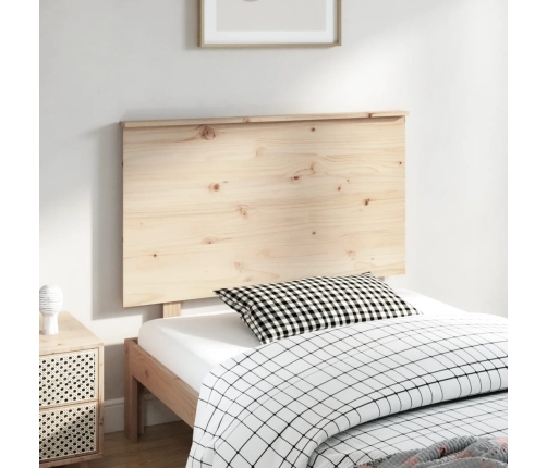 Cabecero de cama madera maciza de pino 104x6x82,5 cm