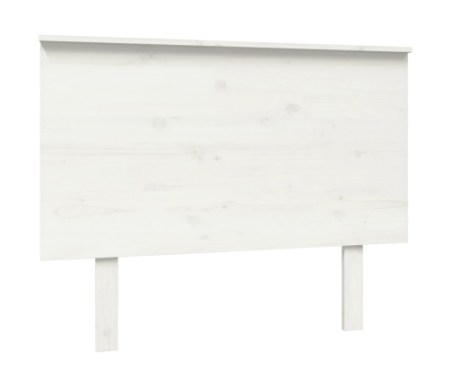 vidaXL Cabecero de cama madera maciza de pino blanco 104x6x82,5 cm