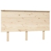 vidaXL Cabecero de cama madera maciza de pino 139x6x82,5 cm