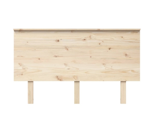 Cabecero de cama madera maciza de pino 139x6x82,5 cm