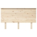 vidaXL Cabecero de cama madera maciza de pino 139x6x82,5 cm