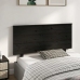 Cabecero de cama madera maciza de pino negro 139x6x82,5 cm