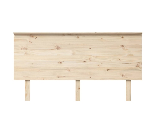 Cabecero de cama madera maciza de pino 154x6x82,5 cm