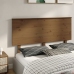 Cabecero de cama madera maciza de pino marrón miel 154x6x82,5cm