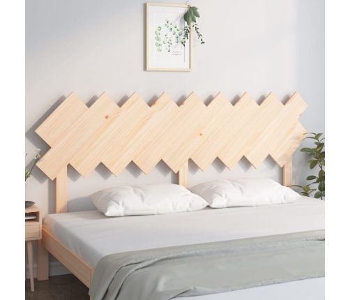 Cabecero de cama madera maciza de pino 178x3x80,5 cm