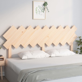 Cabecero de cama madera maciza de pino 178x3x80,5 cm