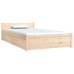 Estructura de cama con cajones 90x190 cm