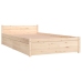 Estructura de cama con cajones 90x190 cm