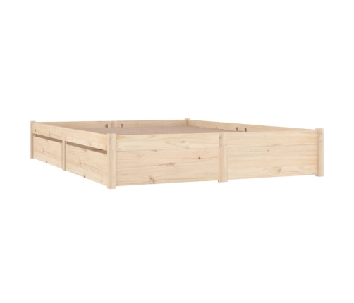 Estructura de cama con cajones 140x190 cm