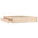 Estructura de cama con cajones 140x190 cm