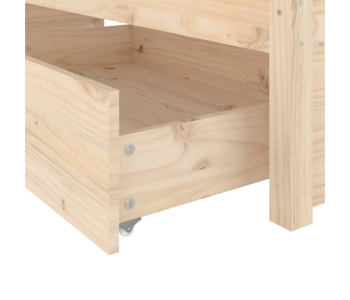 Estructura de cama con cajones 140x190 cm