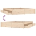 Estructura de cama con cajones 140x190 cm