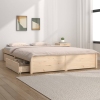 Estructura de cama con cajones 150x200 cm