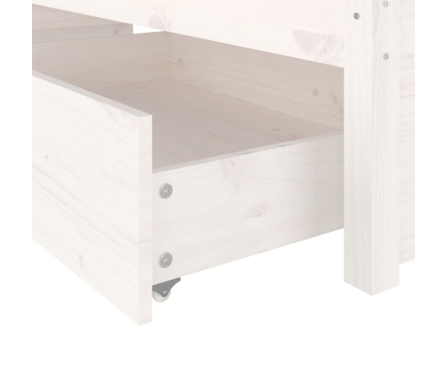 Estructura de cama con cajones blanco 180x200 cm