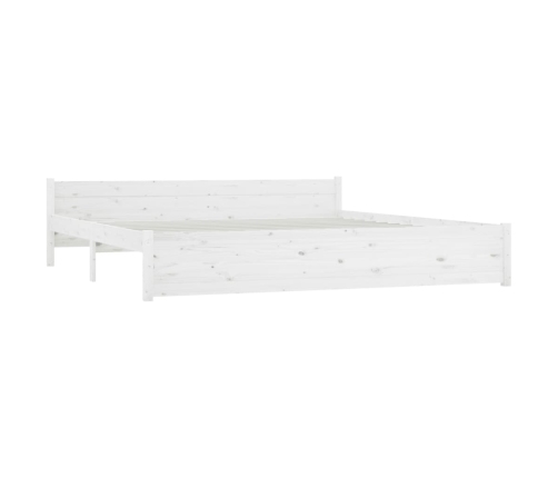 vidaXL Estructura de cama con cajones blanco 180x200 cm