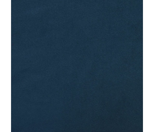 Sillas de comedor giratorias 2 uds terciopelo azul