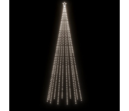 Árbol de Navidad cónico 732 LED blanco frío 160x500 cm