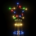 Árbol de Navidad cónico 732 LEDs de colores 160x500 cm